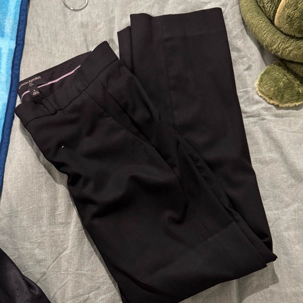 Banana Republic Ryan Elegant Black Dress Pants